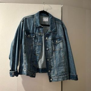 Old navy denim jacket size xl